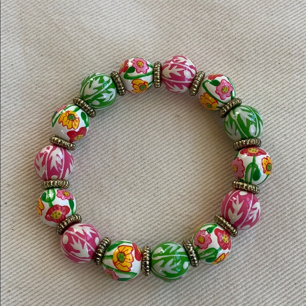 Angela Moore beaded bracelet